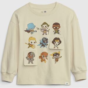 babyGap | DC™ Superhero Interactive Graphic Long Sleeve T-Shirt • size 5